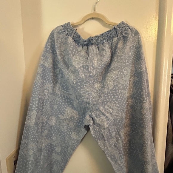 ODDY Light Blue Jogger Sweatpants with Elastic Cuffs - Picture 6 of 6